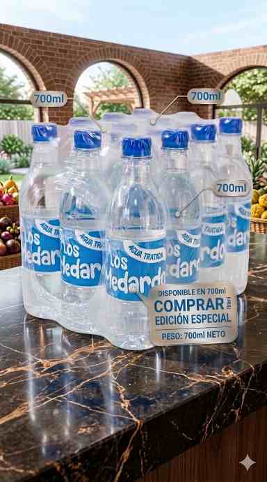 Agua tratada "Los Medardos "