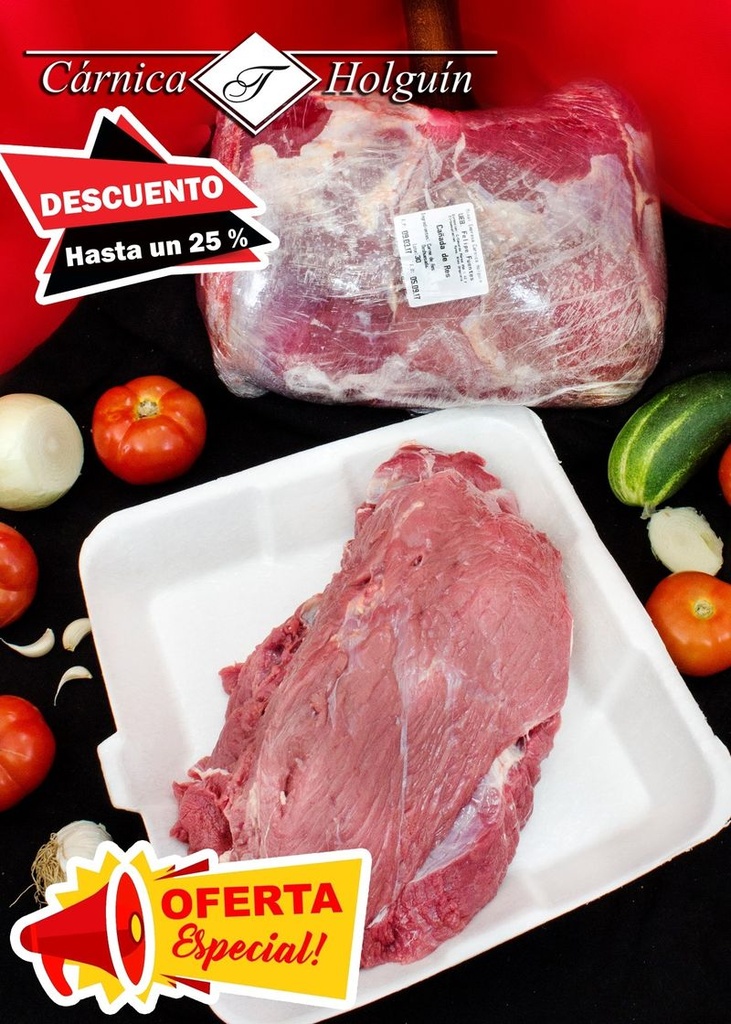 Carne de Res 1ra (Cañada de res) ( 6.0- 6.2Kg)